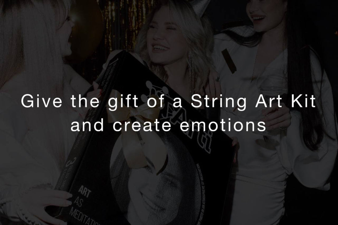 Give the gift of a String Art Kit  and create unforgettable emotions
