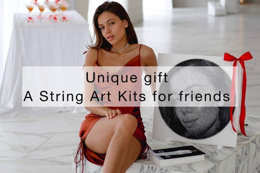 Wow your friends with a unique gift - a String Art Kits